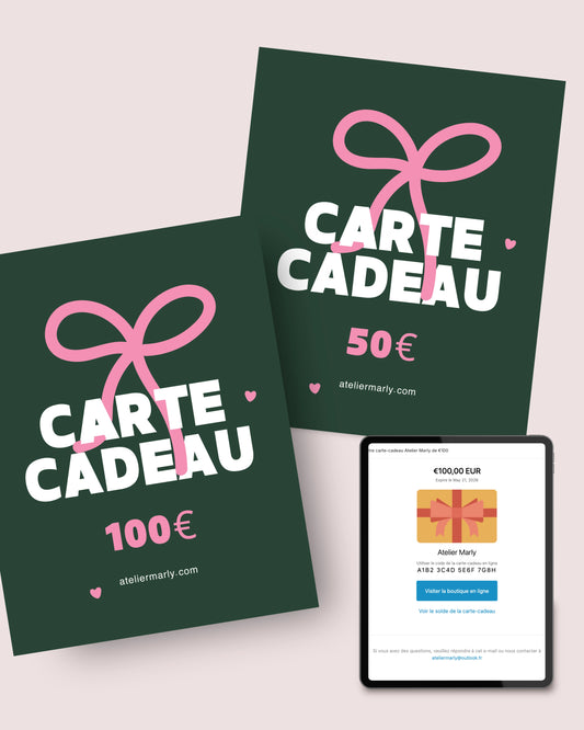 E-CARTE CADEAU