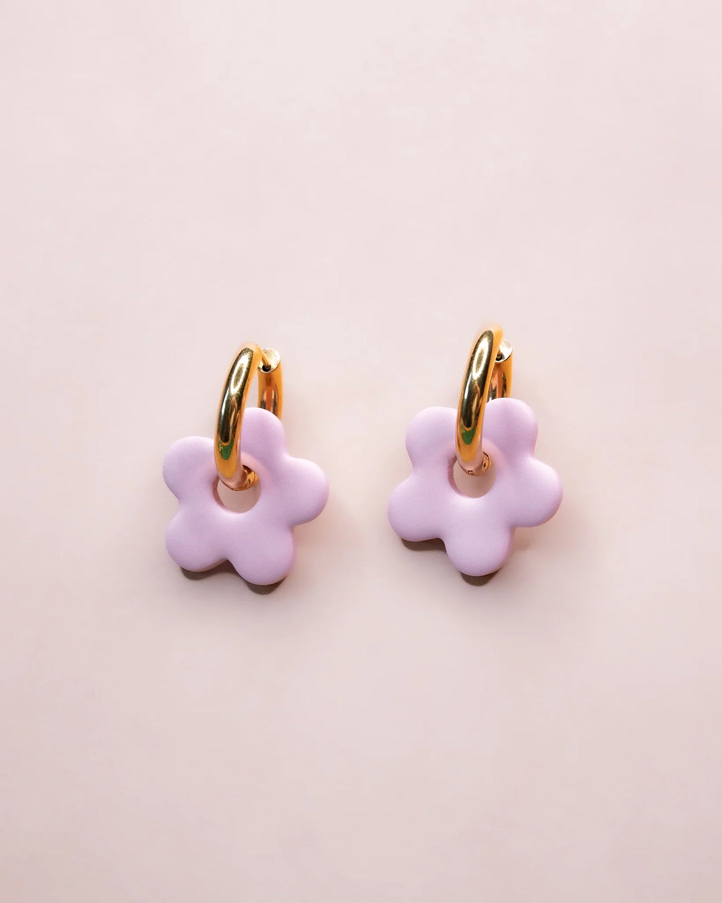 NINA HOOPS - Blush