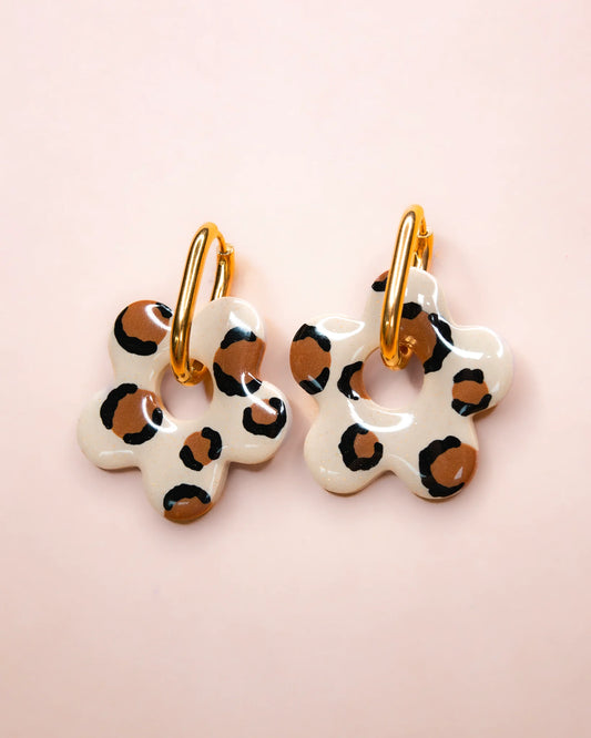 CRÉOLES NINA XL - Léopard