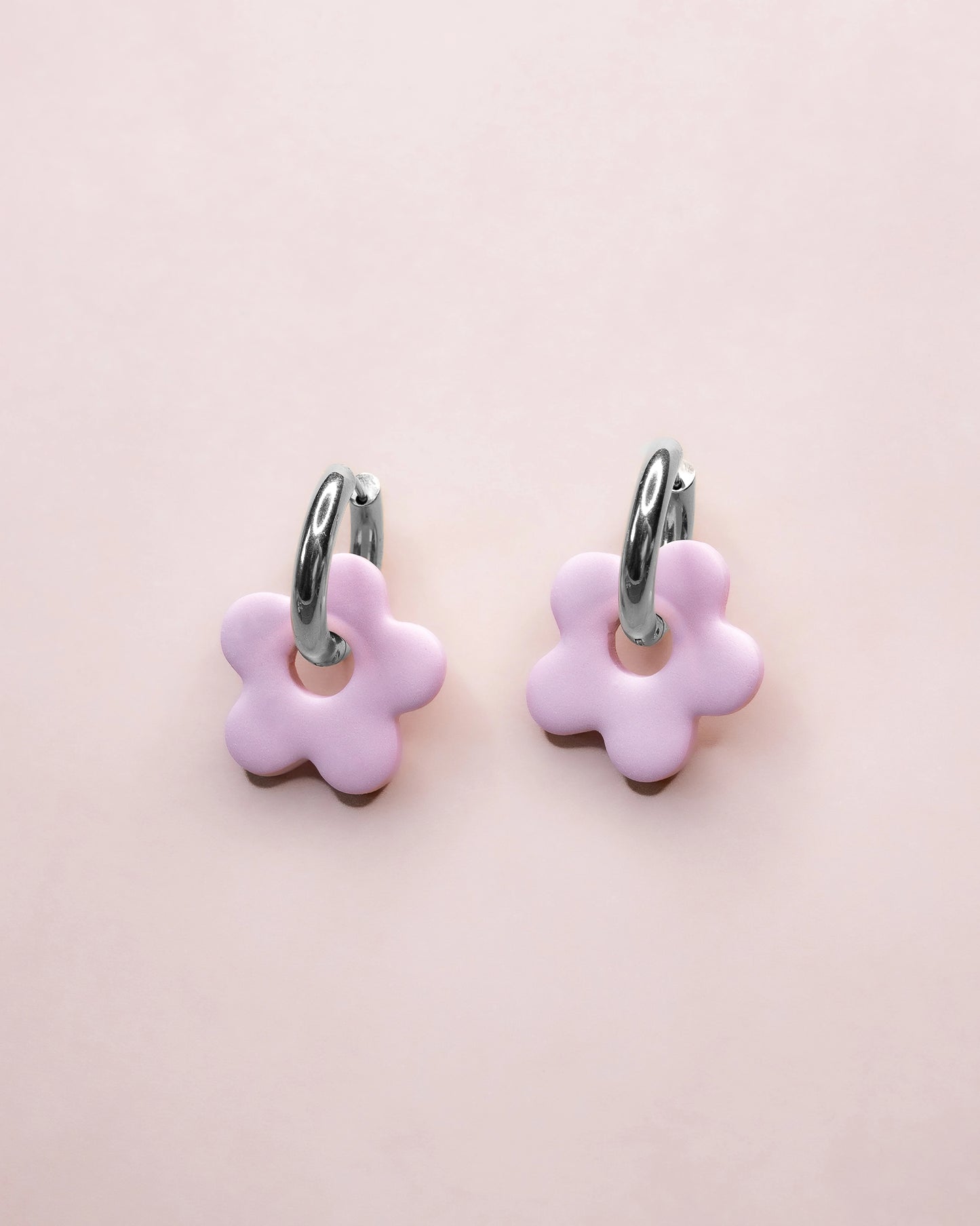 NINA HOOPS - Blush
