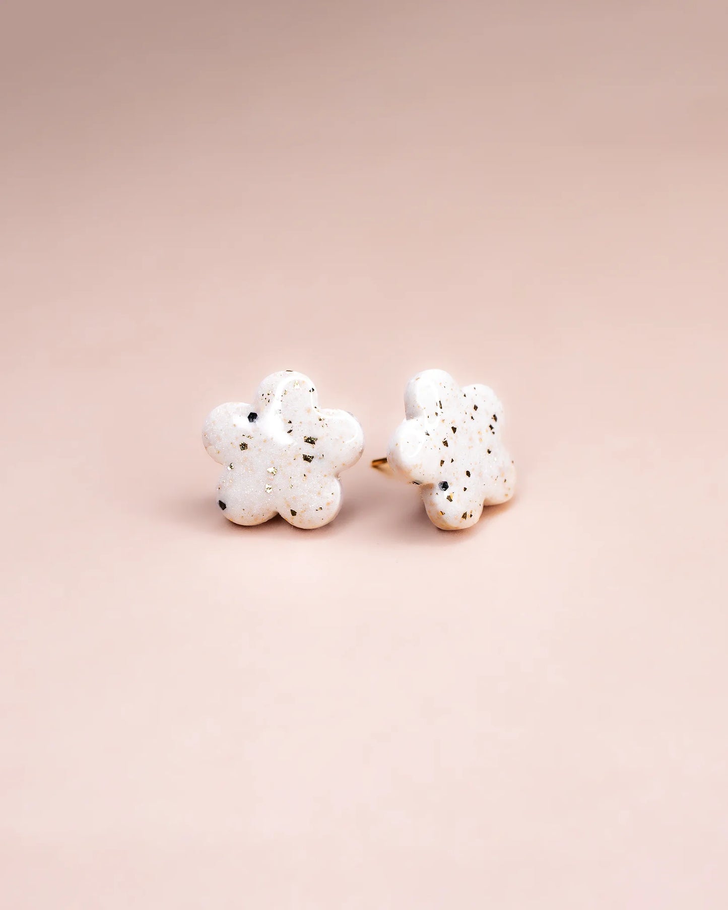 LOLA STUDS - Orion (gold leaf)