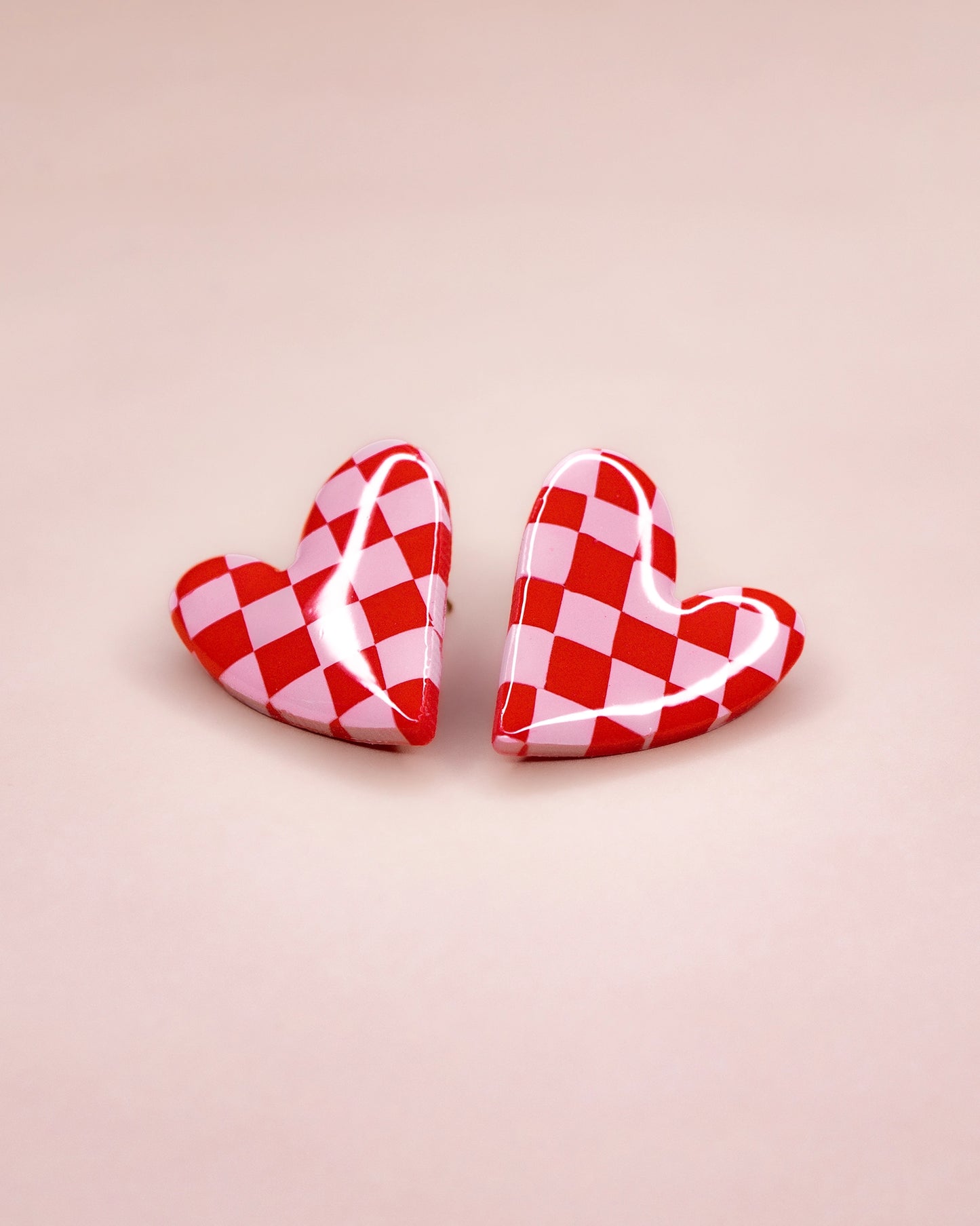 SUKI STUDS - Ruby & Blush