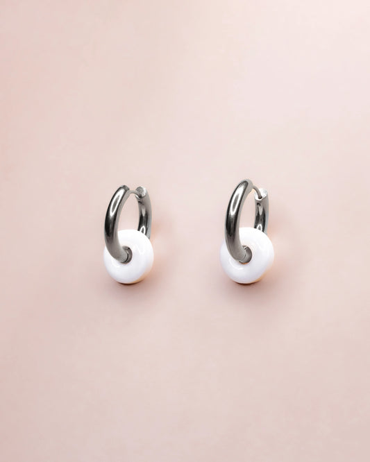 IDA HOOPS - Porcelain