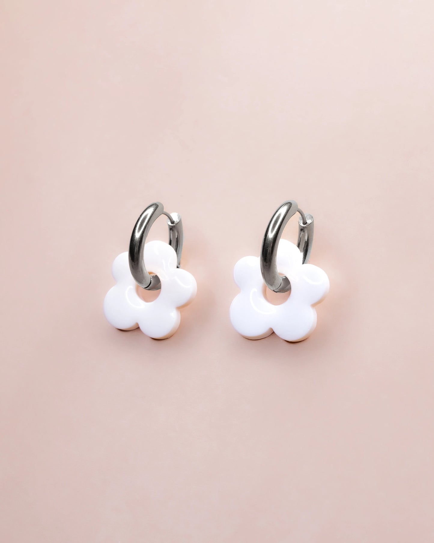 LÉNA HOOPS - Porcelain