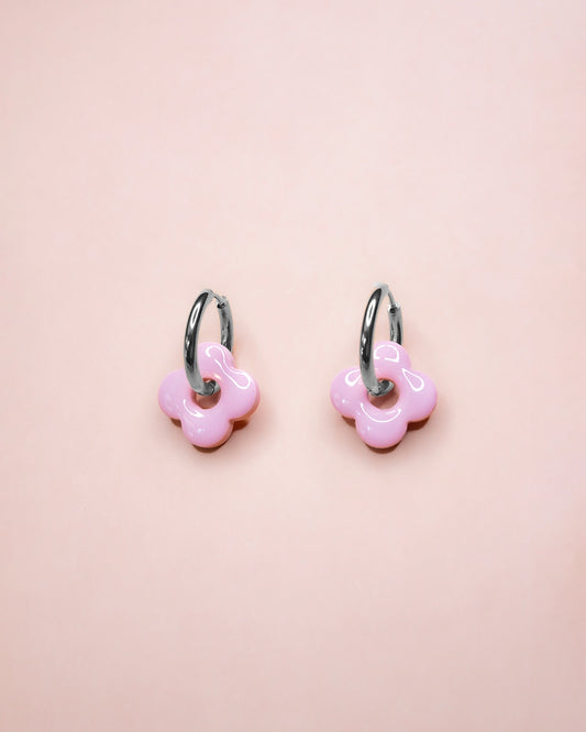 LOUISE HOOPS - Blush