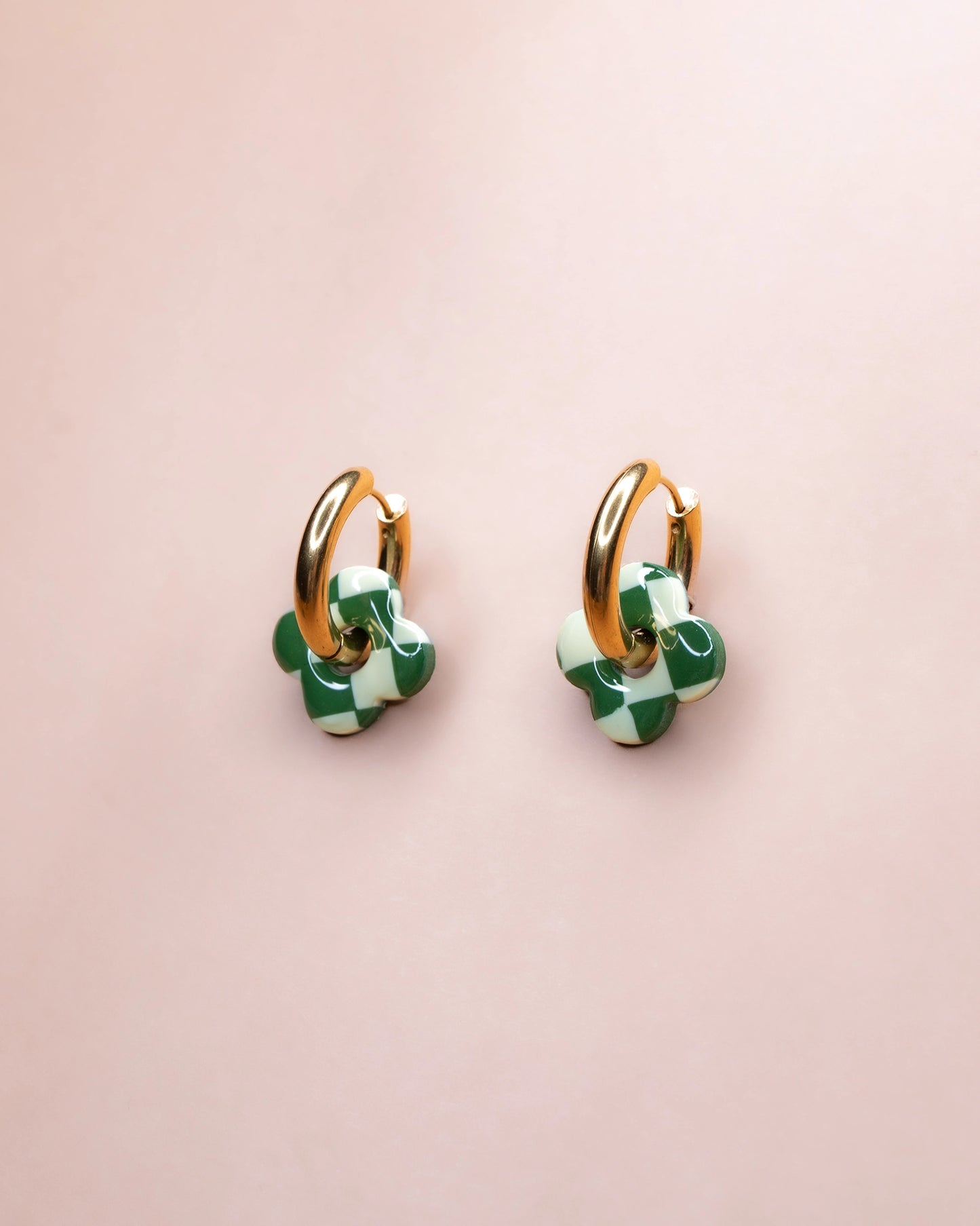 LOUISE HOOPS - Checkerboard