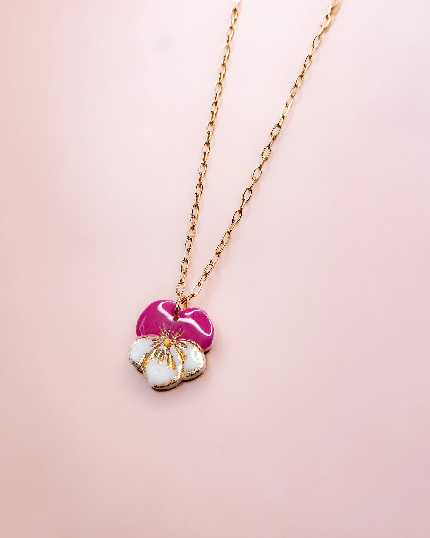 COLLIER ALICE - Framboise