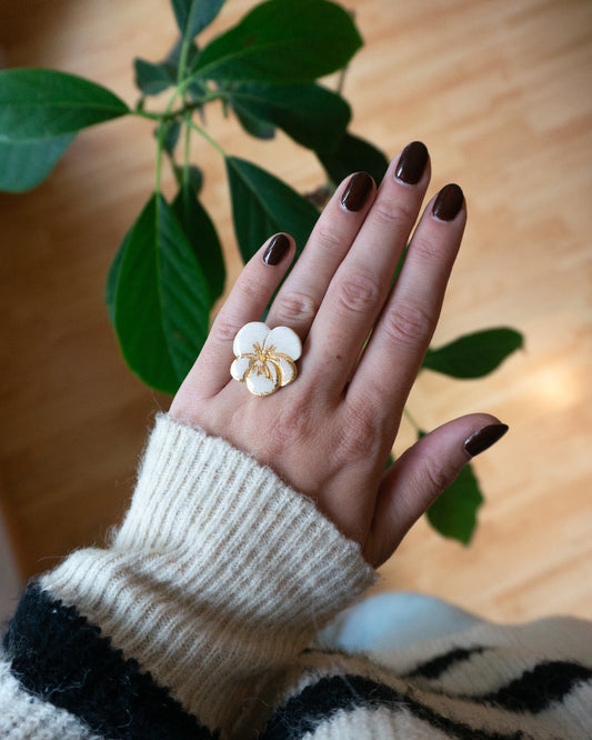 ALICE RING - Porcelain