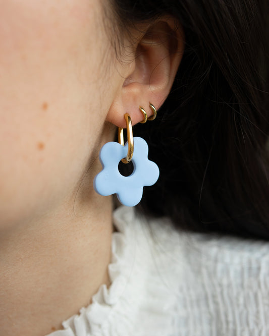 CRÉOLES NINA XL - Ciel