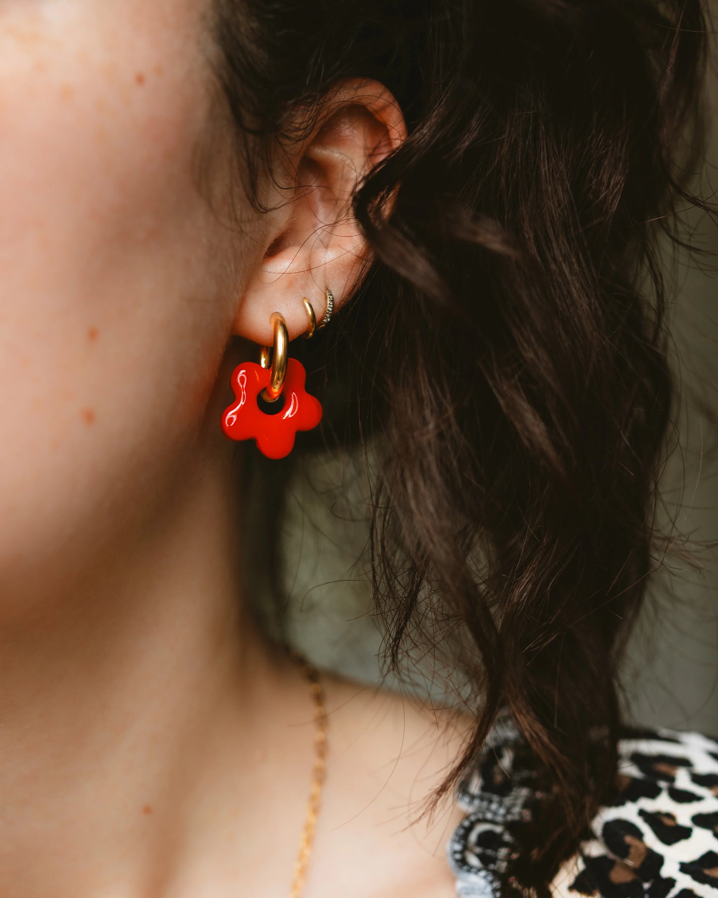 CRÉOLES NINA - Rubis