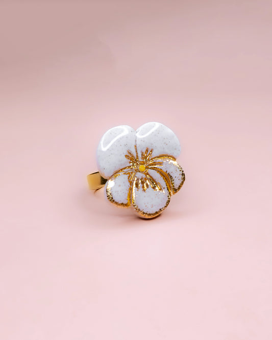 BAGUE ALICE Porcelaine