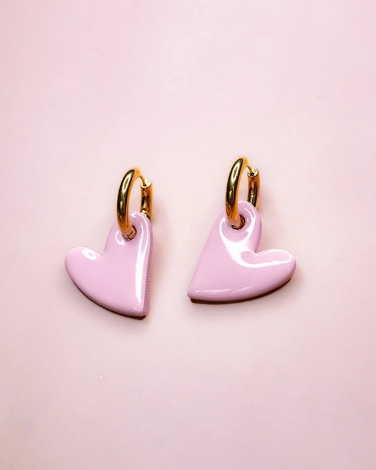 SUKI HOOPS - Blush