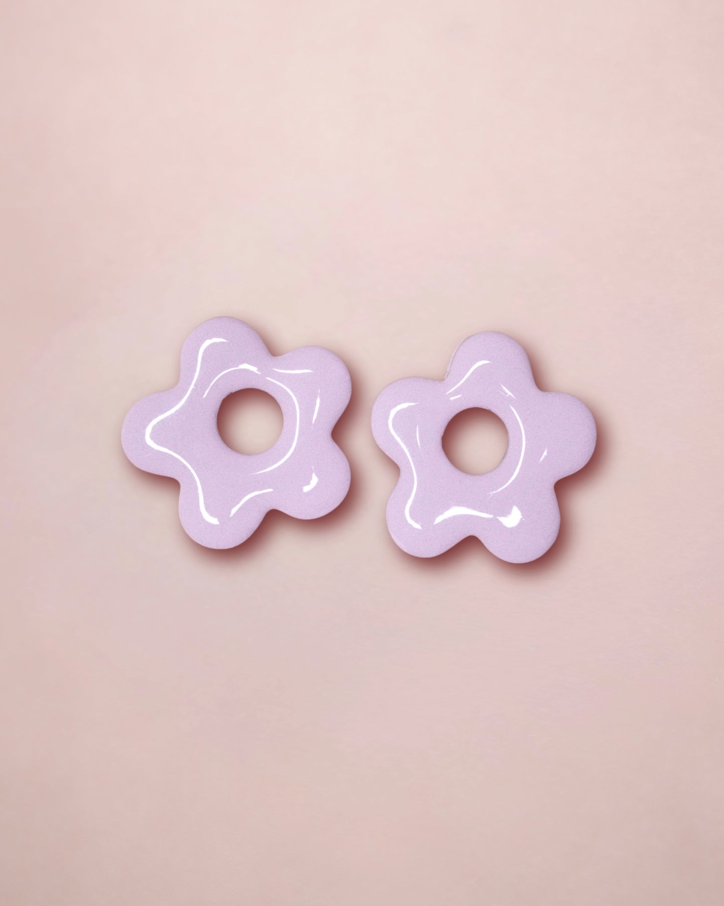 NINA HOOPS - Lilac