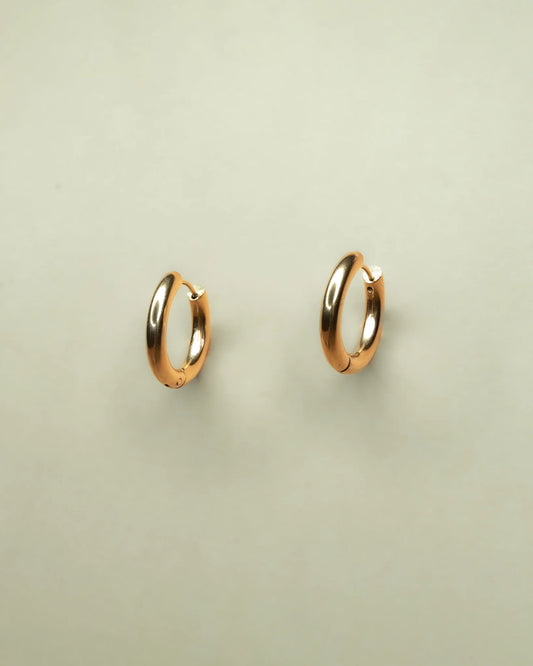 3mm HOOPS - 18K Gold