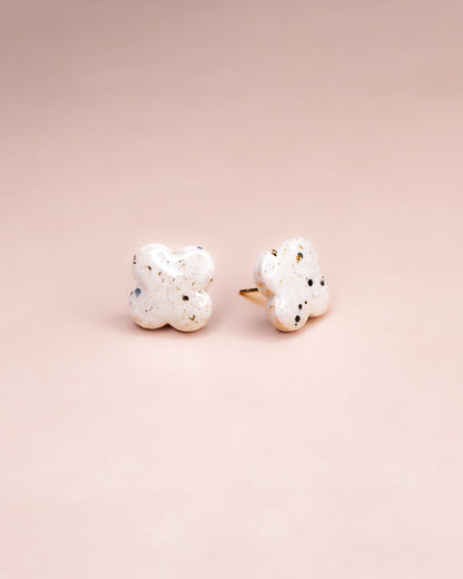 LOUISE STUDS - Orion (gold leaf)