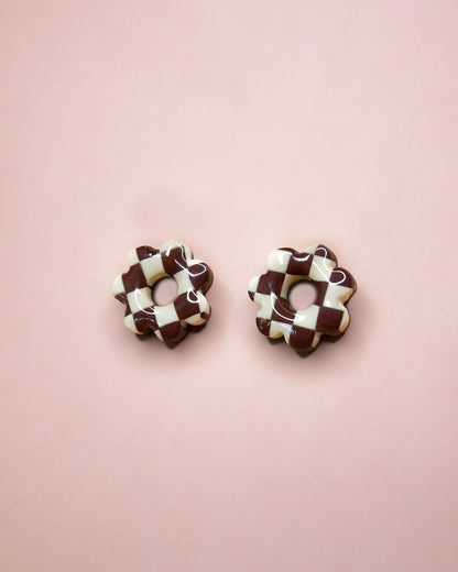 CRÉOLES COLETTE Damier Expresso