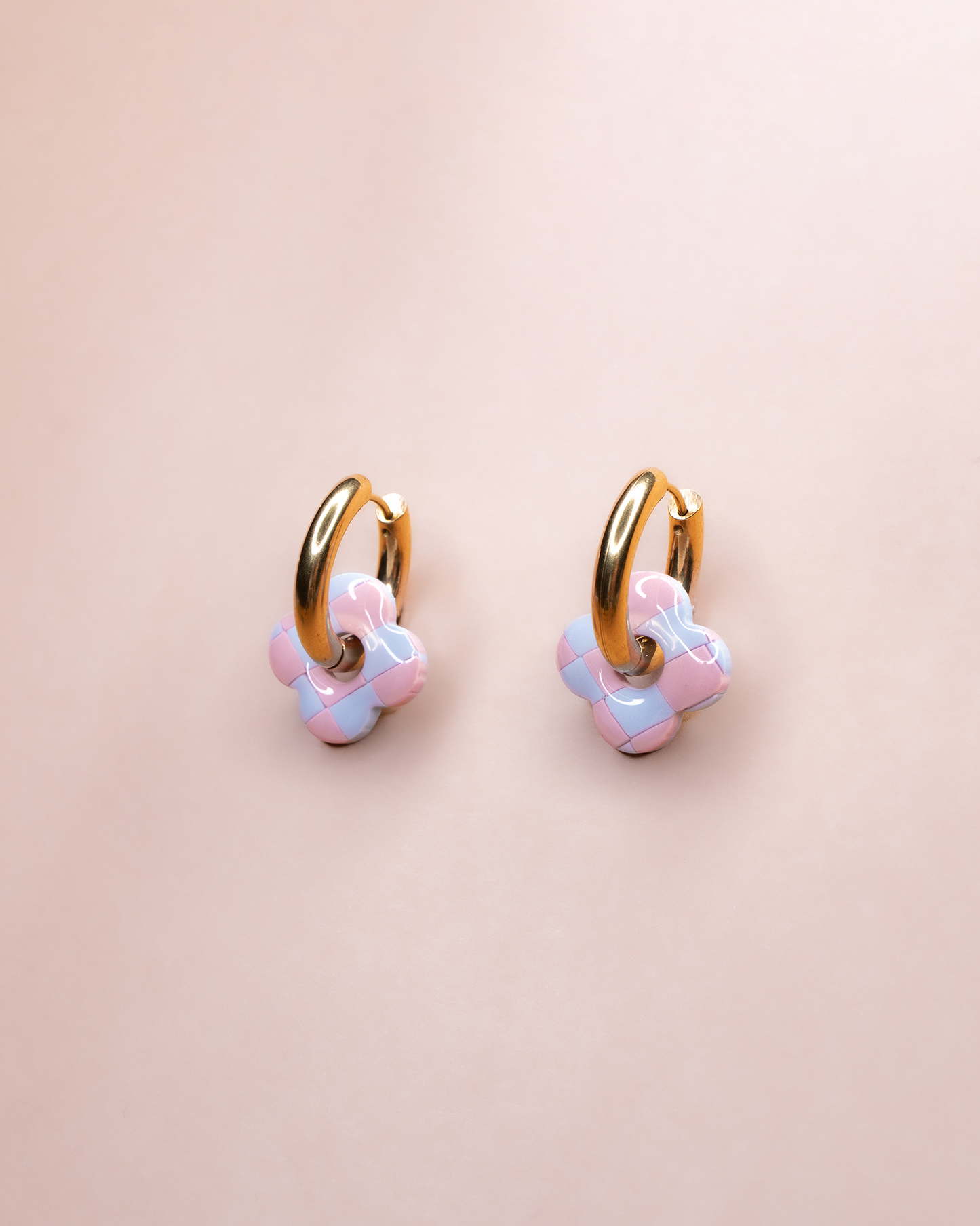 LOUISE HOOPS - Checkerboard