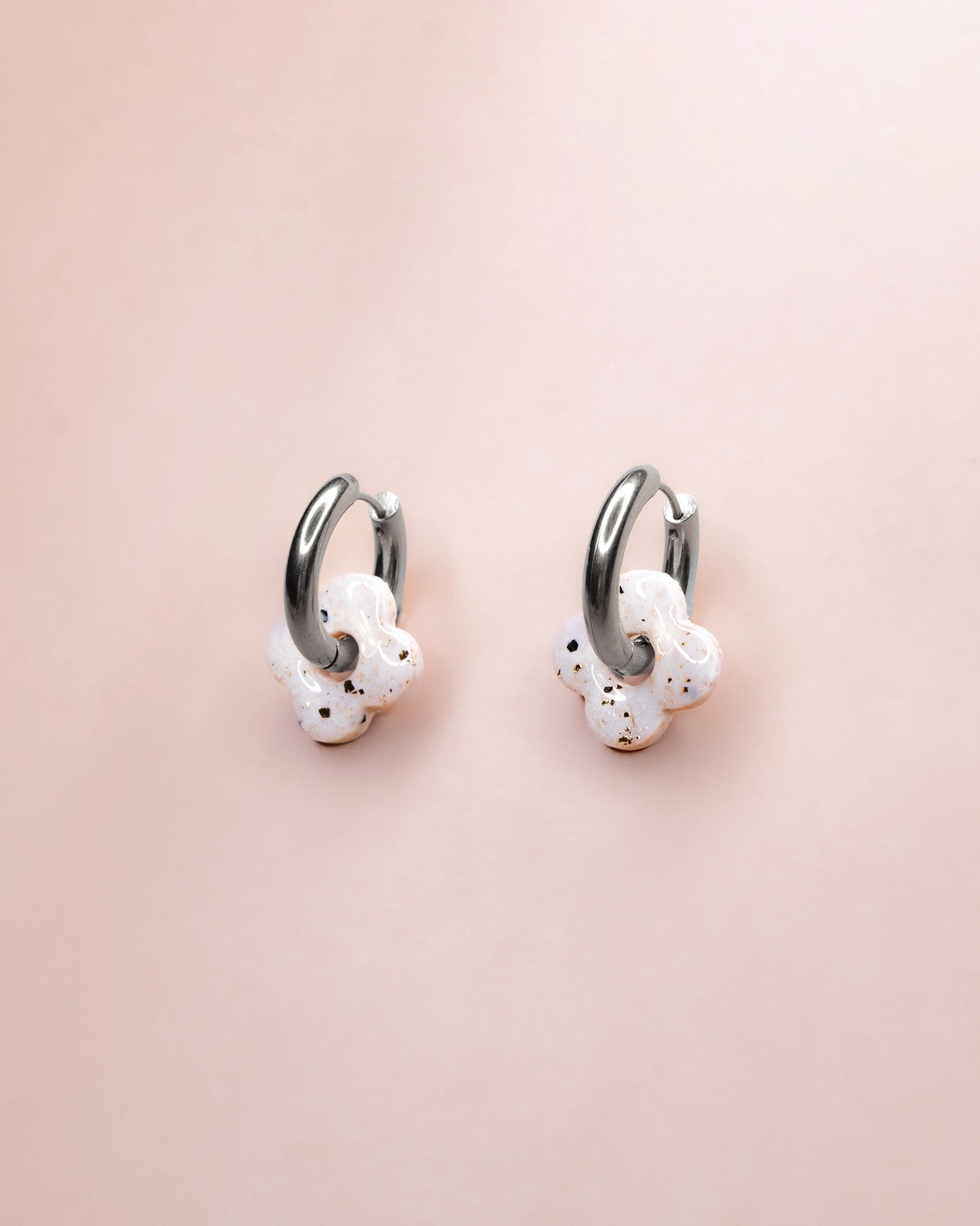 LOUISE HOOPS - Orion (gold leaf)