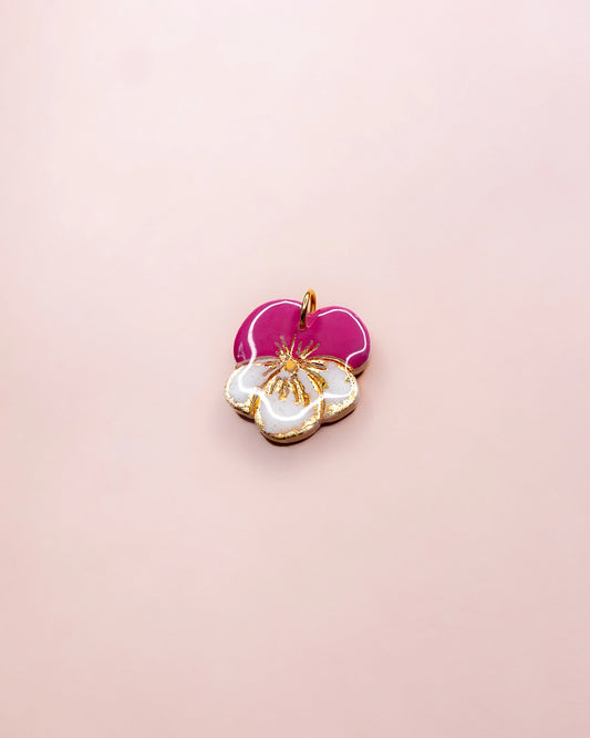 PENDENTIF ALICE - Framboise
