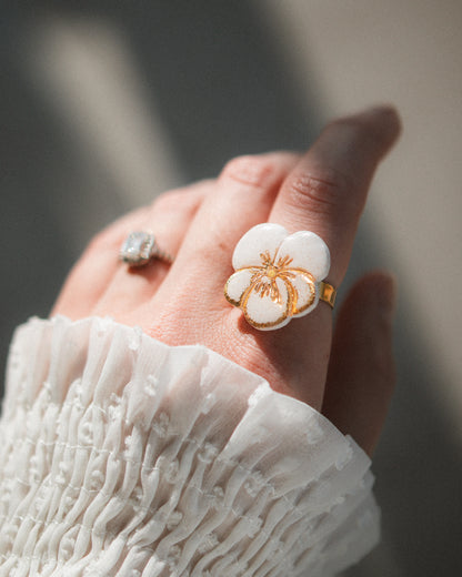 ALICE RING Porcelain