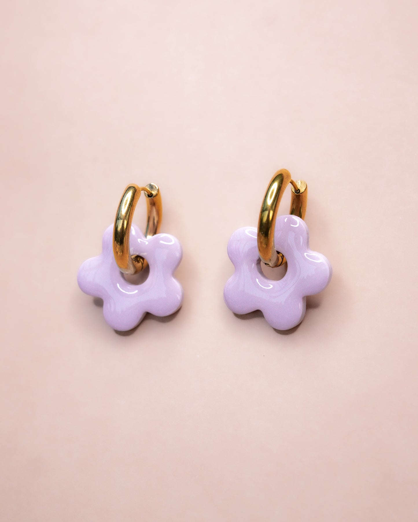 NINA HOOPS - Lilac