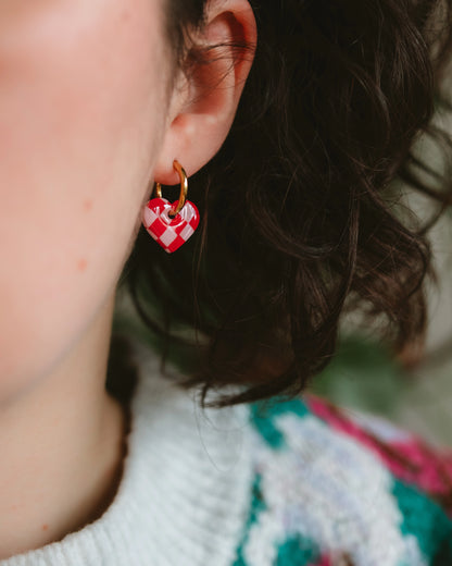 ZOLA HOOPS - Checkerboard Ruby