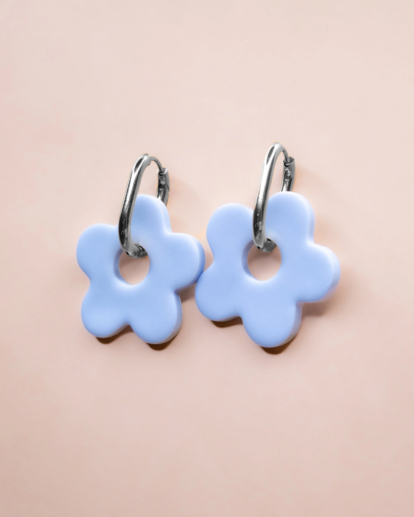 NINA XL HOOPS - Sky