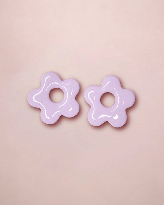 NINA HOOPS - Lilac